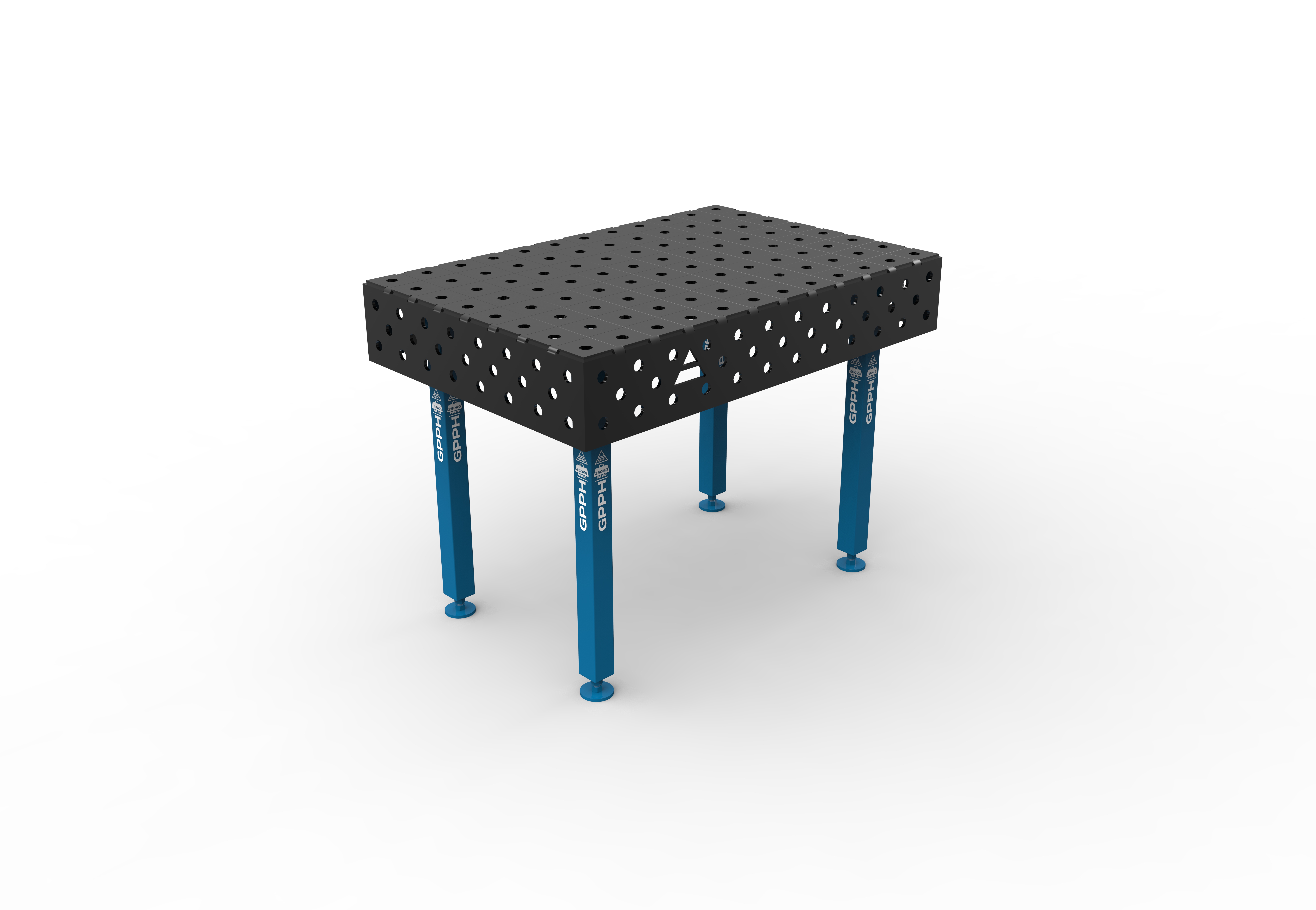 Svejsebord ECO 1200x800 grid 100x100 Ø28 - System 28